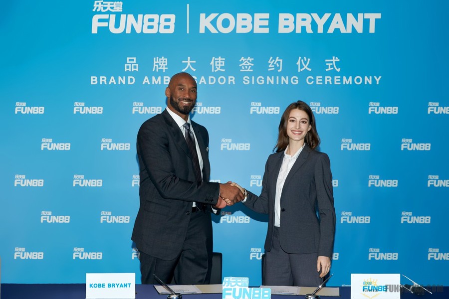 Huyền thoại bóng rổ Los Angeles Kobe Bryant được công bố là Đại sứ thương hiệu cho Fun88, Nhà cái cá cược hàng đầu thế giới cung cấp dịch vụ giải trí trực tuyến